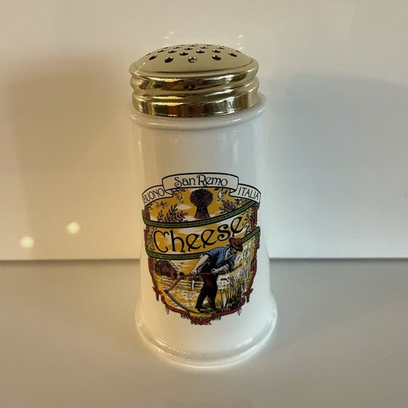 Himark Grated Cheese Shaker Jar Buono San Remo Italia 5.5 - Picture 1 of 6